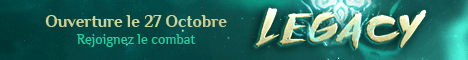 Legacy - Un tout nouveau départ !
